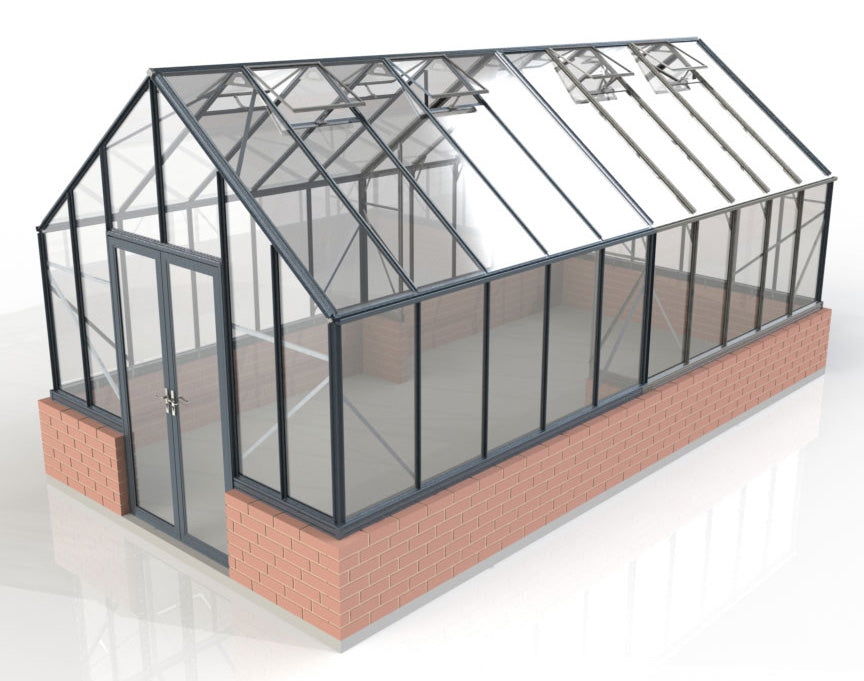 10x20 Elite Stonewall Glasshouse