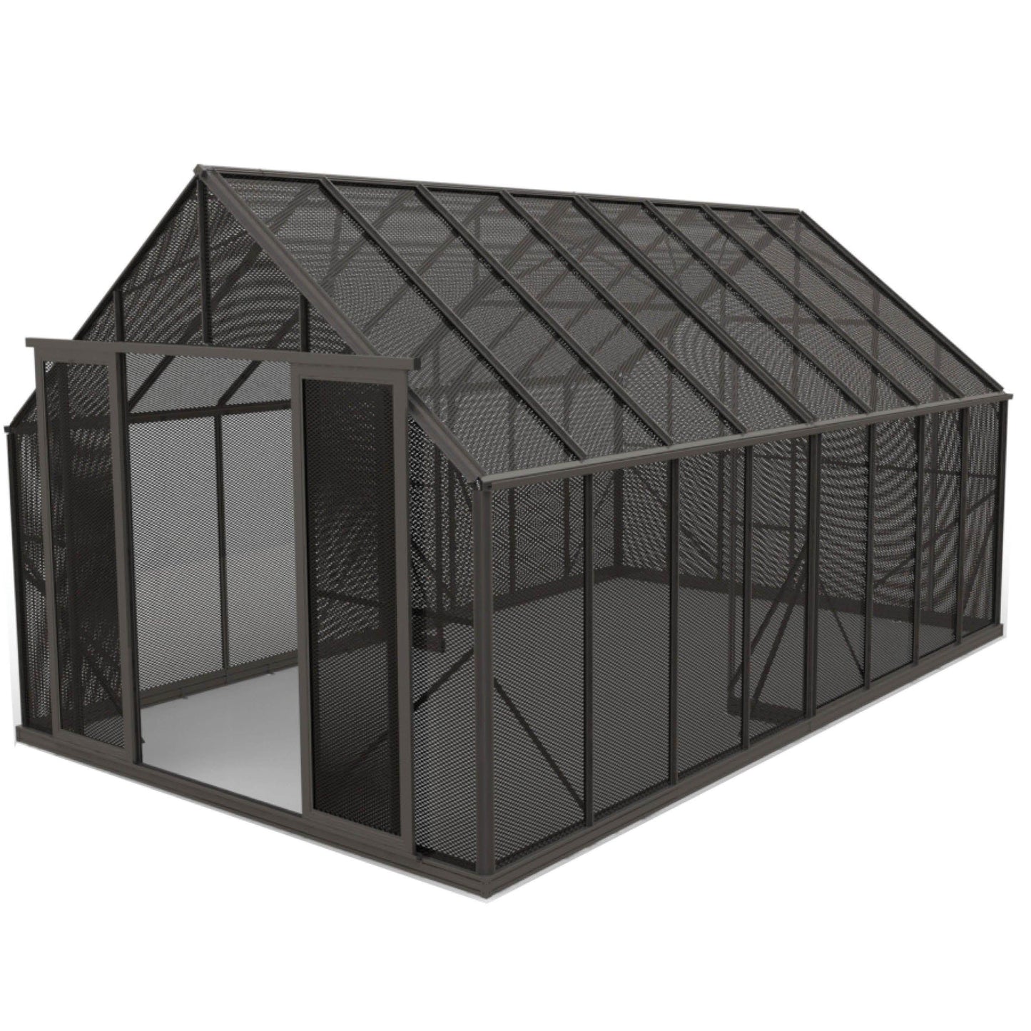10x16 Shade House Aluminium Shade Mesh