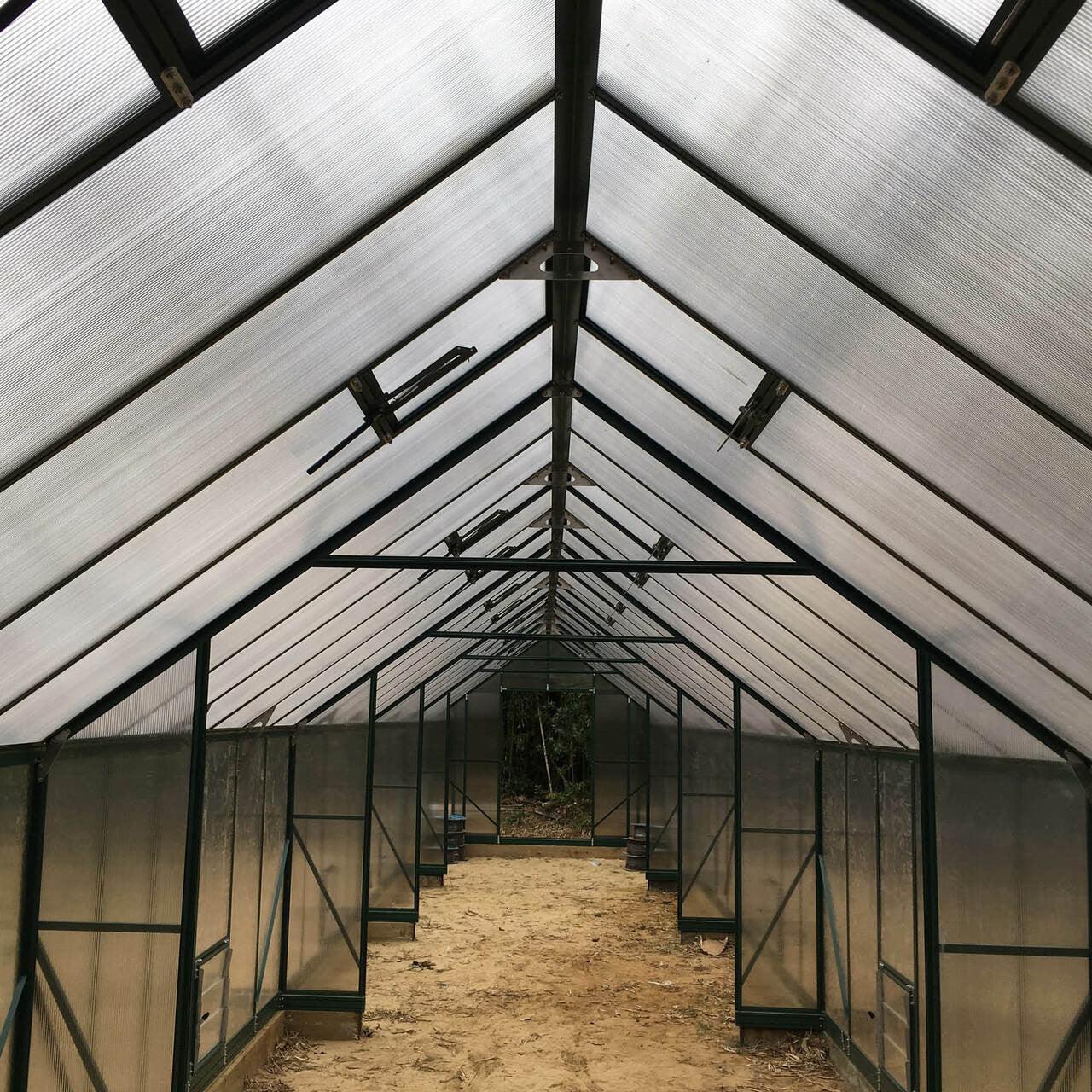 10x24 Greenhouse 6mm Polycarbonate