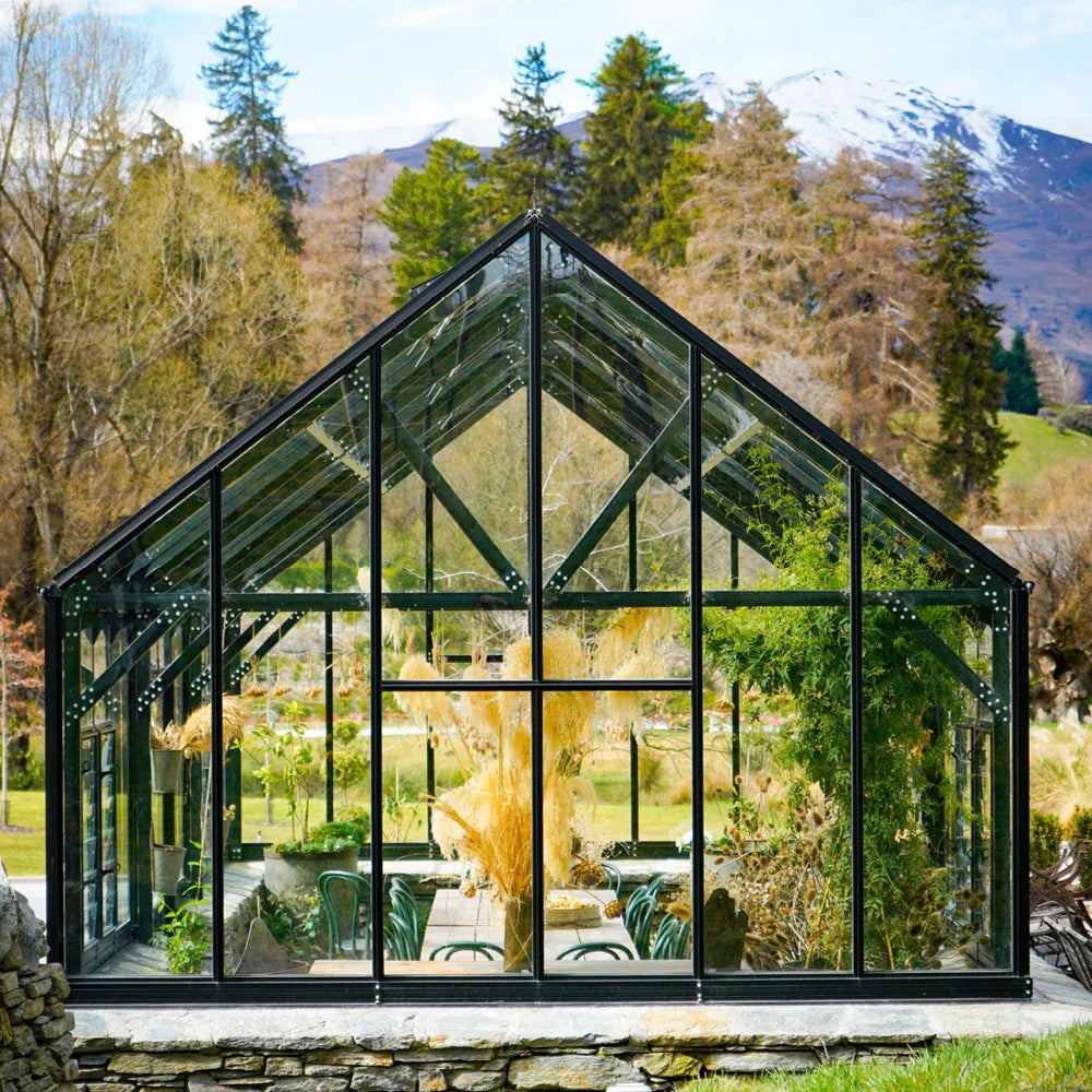 12x24ft (3.8x7.7m) Elite Glasshouse - wintergardenz.co.nz