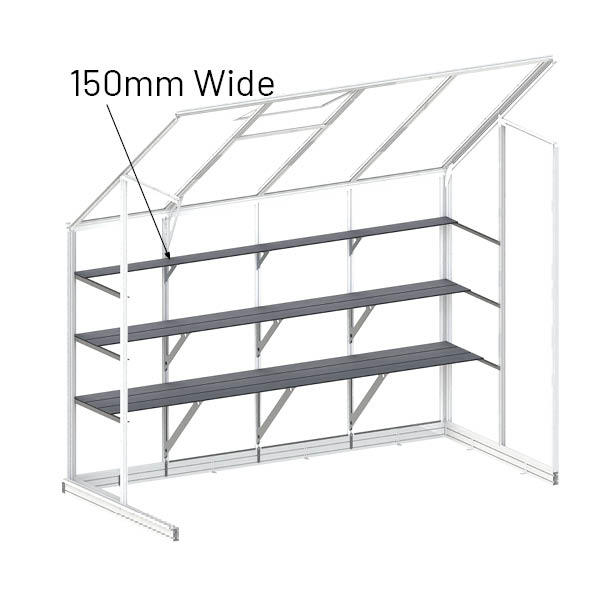 Single-Tier Shelving price per shelf