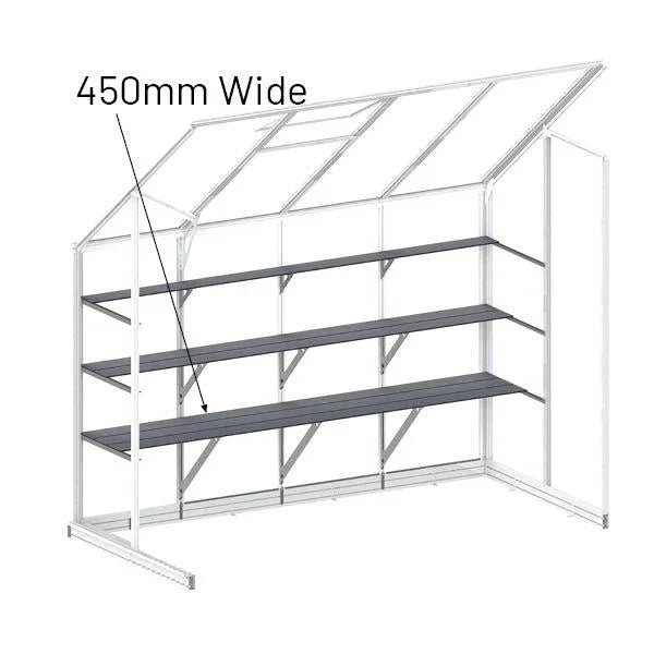 Single-Tier Shelving price per shelf - wintergardenz.co.nz