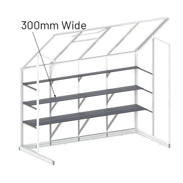 Single-Tier Shelving price per shelf - wintergardenz.co.nz