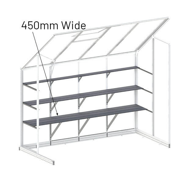 Single-Tier Shelving price per shelf