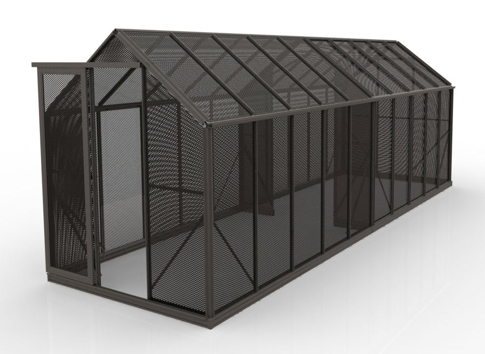 6x20ft (2x6.4m) Shade House Aluminium Shade Mesh