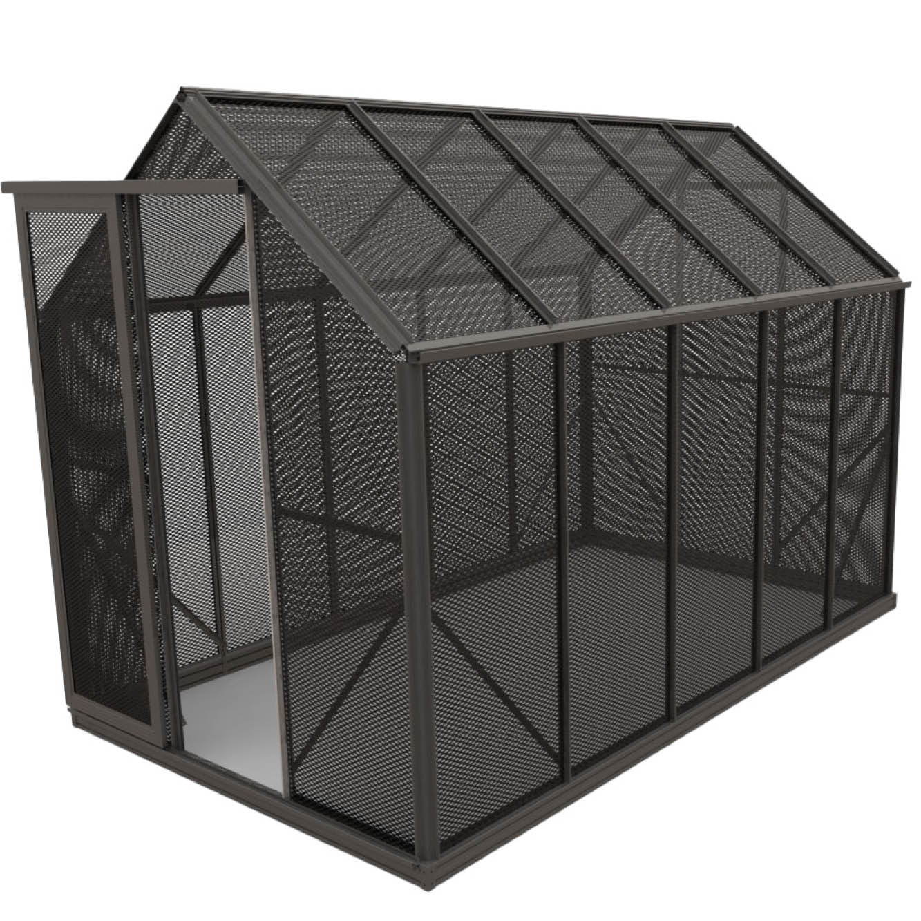 6x10 Shade House Aluminium Shade Mesh