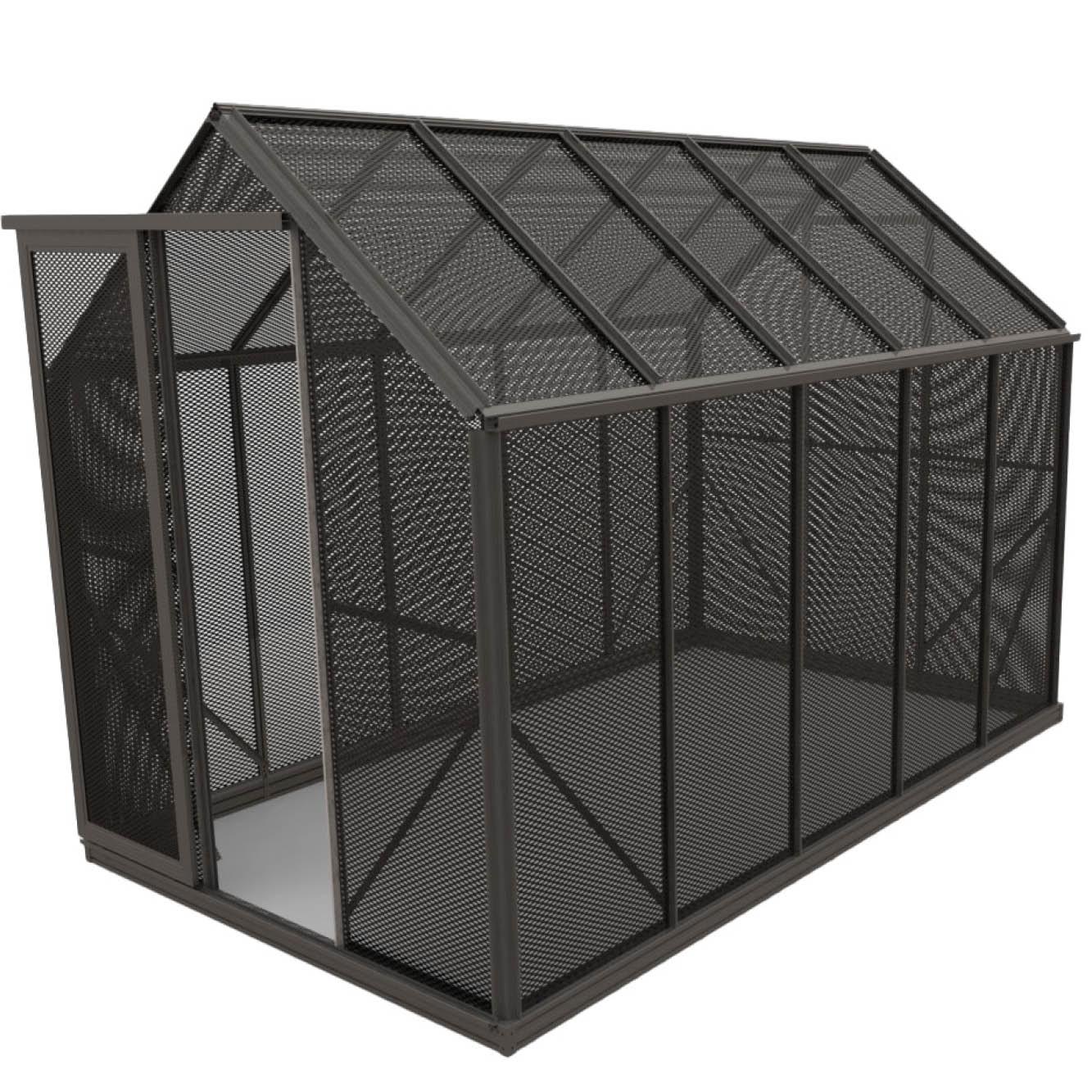 6x10 Shade House Aluminium Shade Mesh