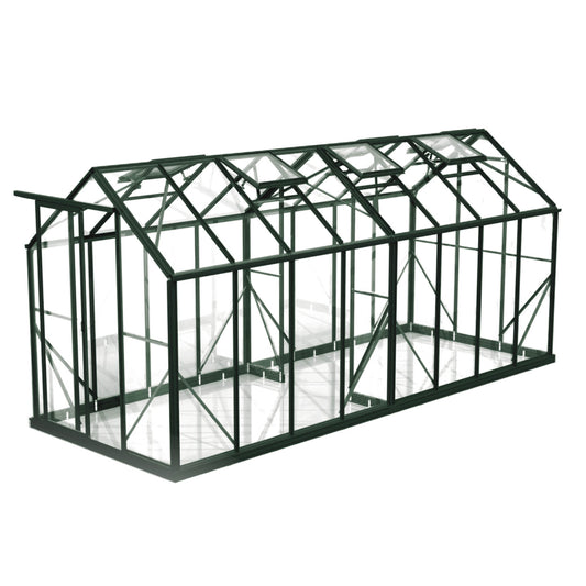 6x16ft 2x5.1m Glasshouse 4mm Toughened Glass