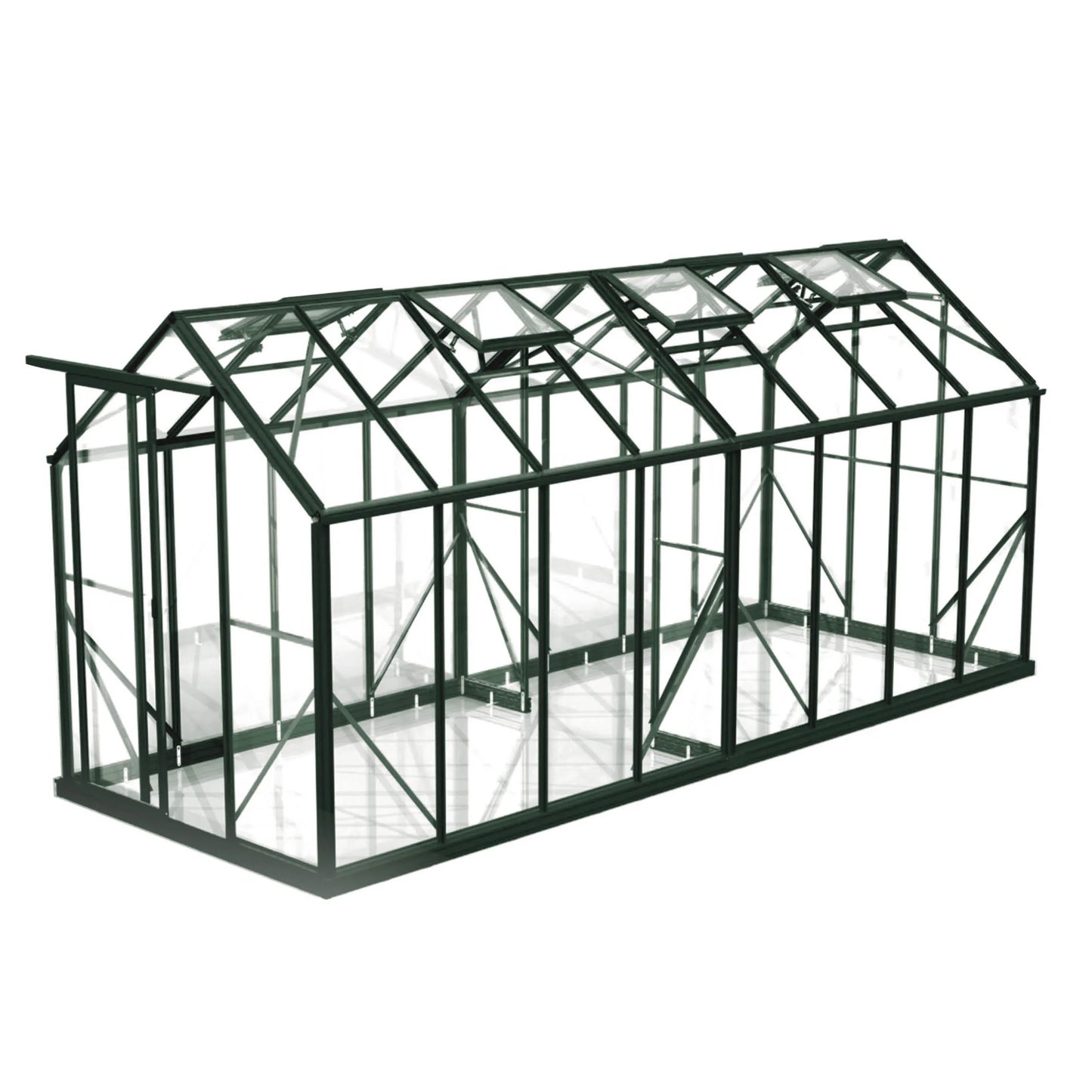 6x16ft (2x5.1m) Greenhouse 6mm Polycarbonate - wintergardenz.co.nz