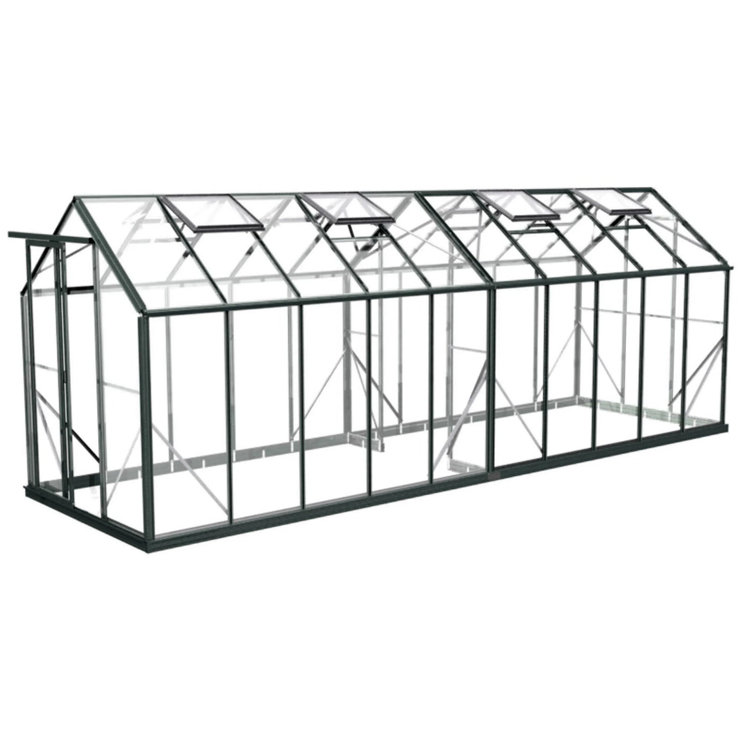 6x20 Glasshouse 4mm Toughened Glass
