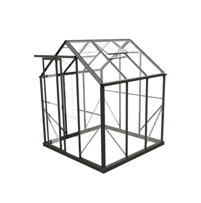 6x6 Greenhouse with 6mm Polycarbonate