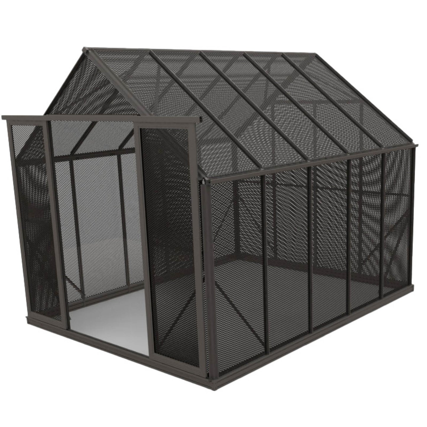 8x10ft (2.6x3.2m) Shade House Aluminium Shade Mesh