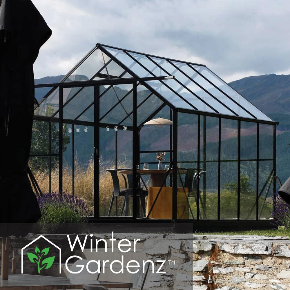 8x10ft (2.6x3.2m) Glasshouse 4mm Toughened Glass