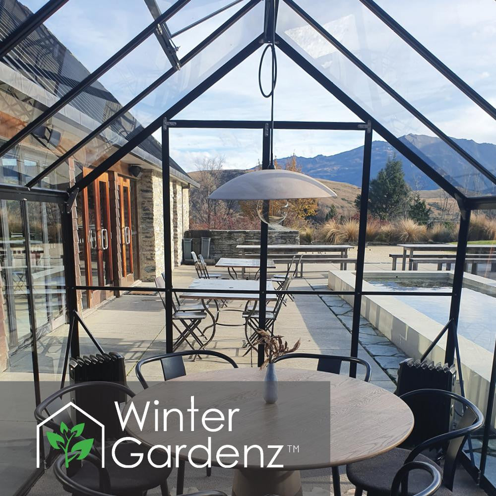 8x10ft (2.6x3.2m) Glasshouse 4mm Toughened Glass