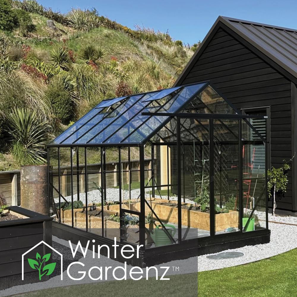 8x12ft (2.6x3.8m) Glasshouse 4mm Toughened Glass