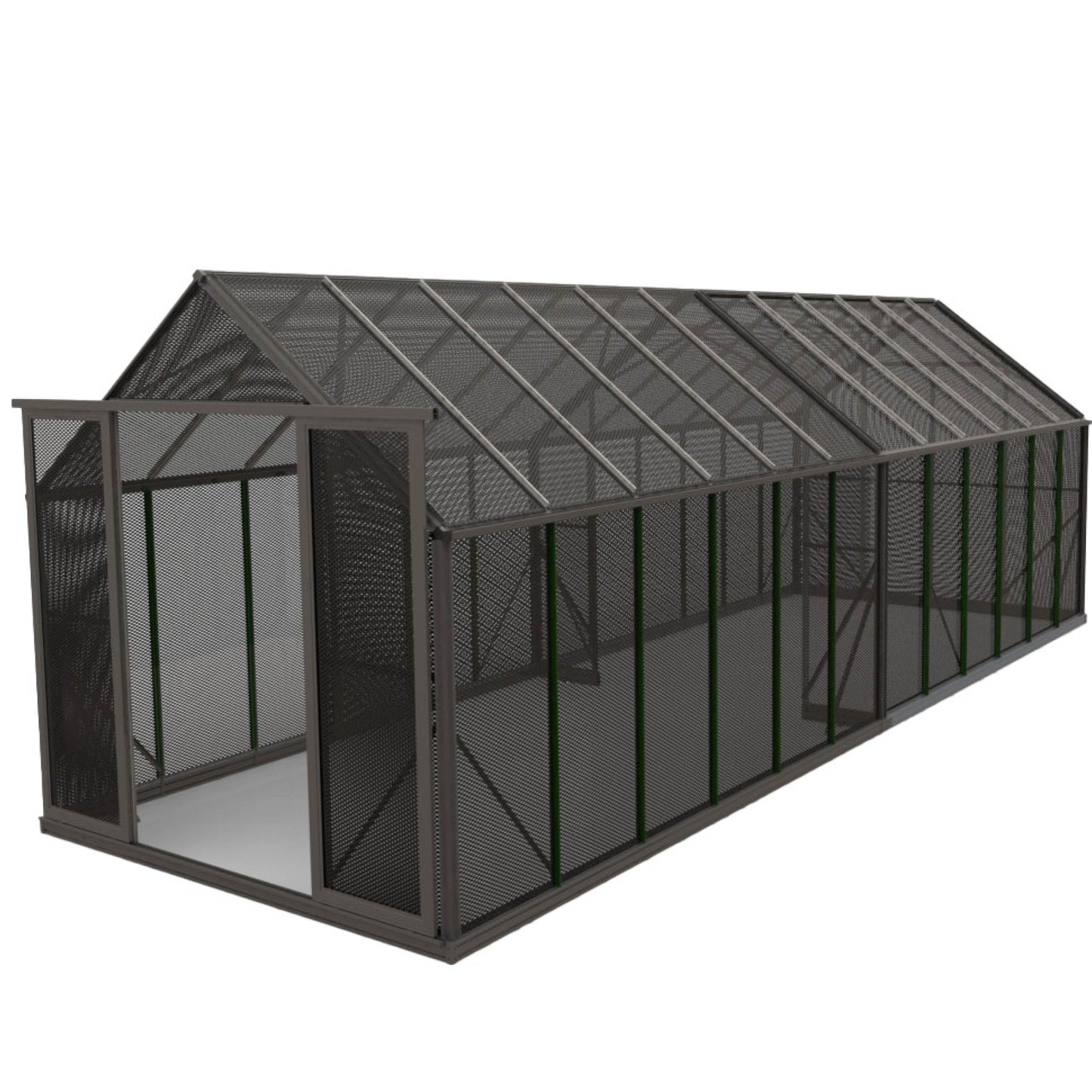 8x24ft (2.6x7.8m) Shade House Aluminium Shade Mesh