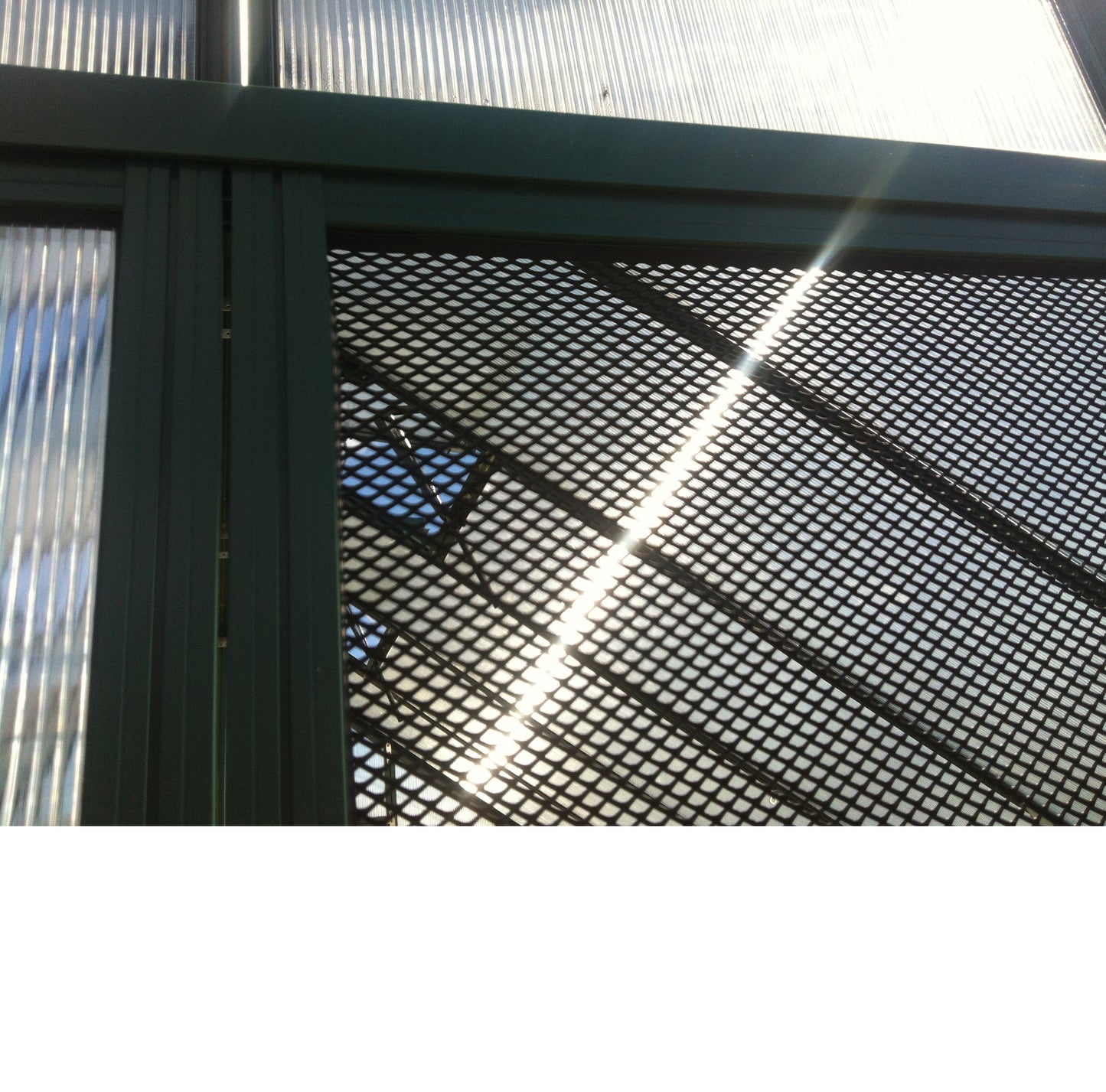 Extended Top Door Rail
