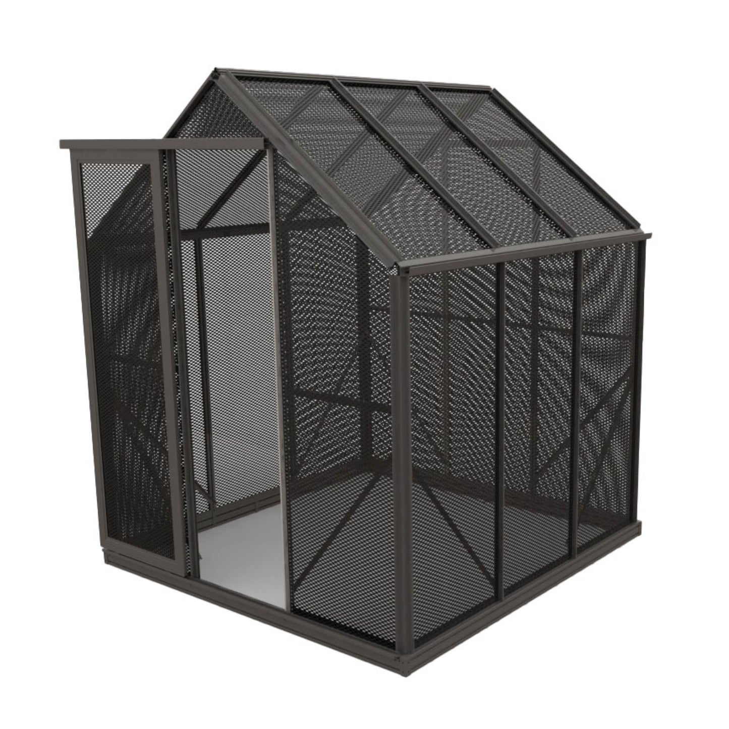6x6ft (2x2m) Shade House Aluminium Shade Mesh