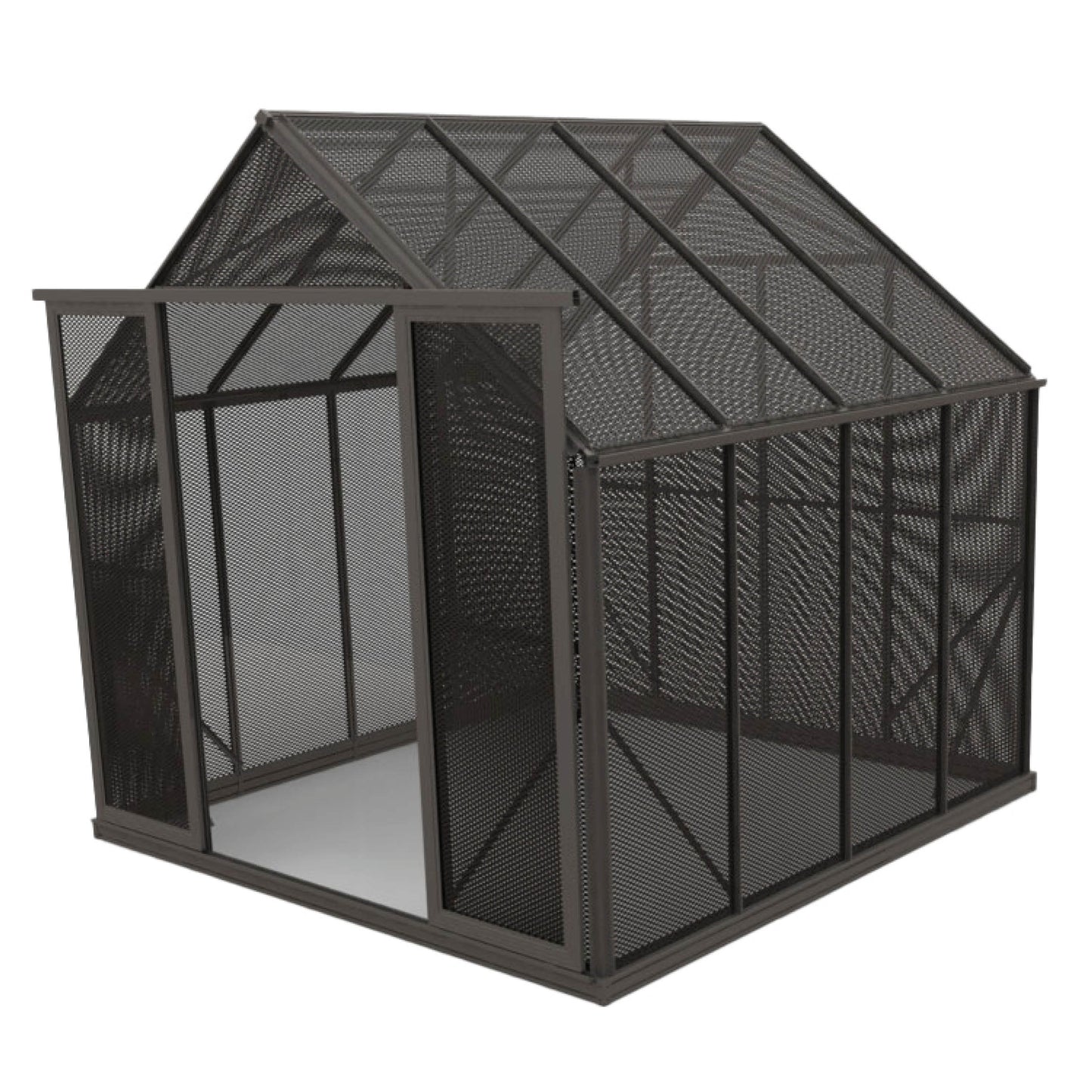 8x8ft (2.6x2.6m) Shade House Aluminium Shade Mesh