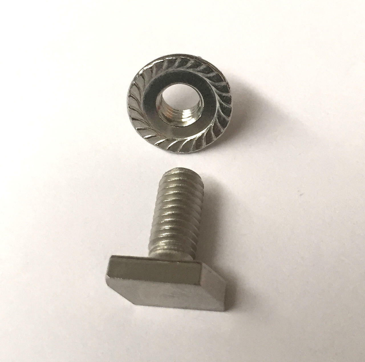 T-Head Stainless Steel Nuts and Bolts 25pk