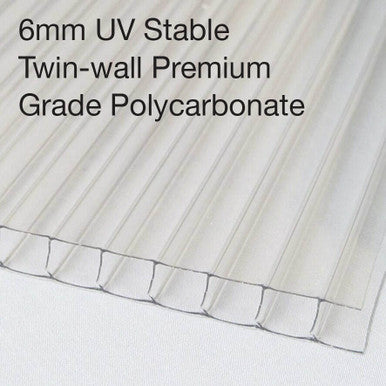 10 Sheets of Polycarbonate (Please note, QTY selected means how many packs of 10 you are ordering)