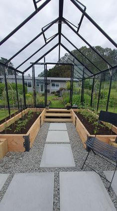 Winter Gardenz 10x16ft (3.2x5.1m) Glasshouse 4mm Toughened Glass