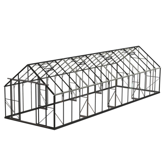 Winter Gardenz 10x32ft (3.2x10.2m) Greenhouse 6mm twinwall polycarbonate