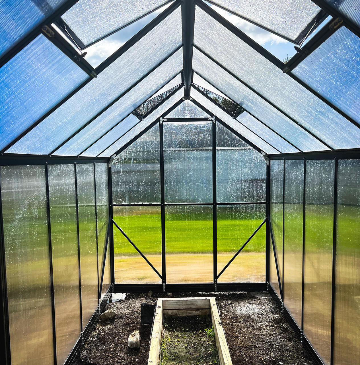 Winter Gardenz 6x12ft (2x3.8m) Greenhouse 6mm Polycarbonate