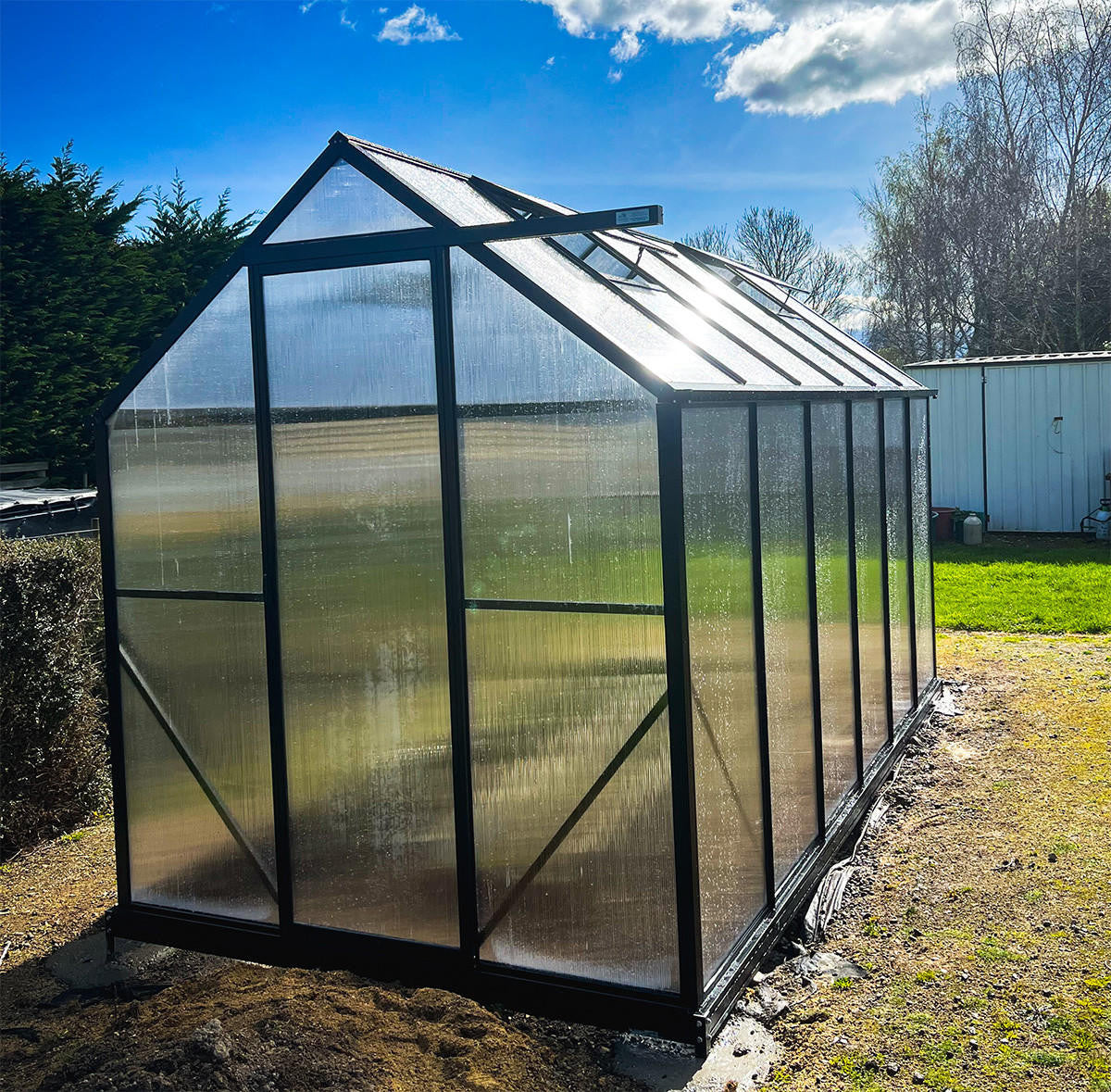 Winter Gardenz 6x12ft (2x3.8m) Greenhouse 6mm Polycarbonate