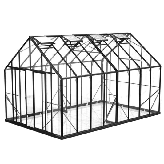 10x16ft (3.2x5.1m) Greenhouse 6mm Polycarbonate