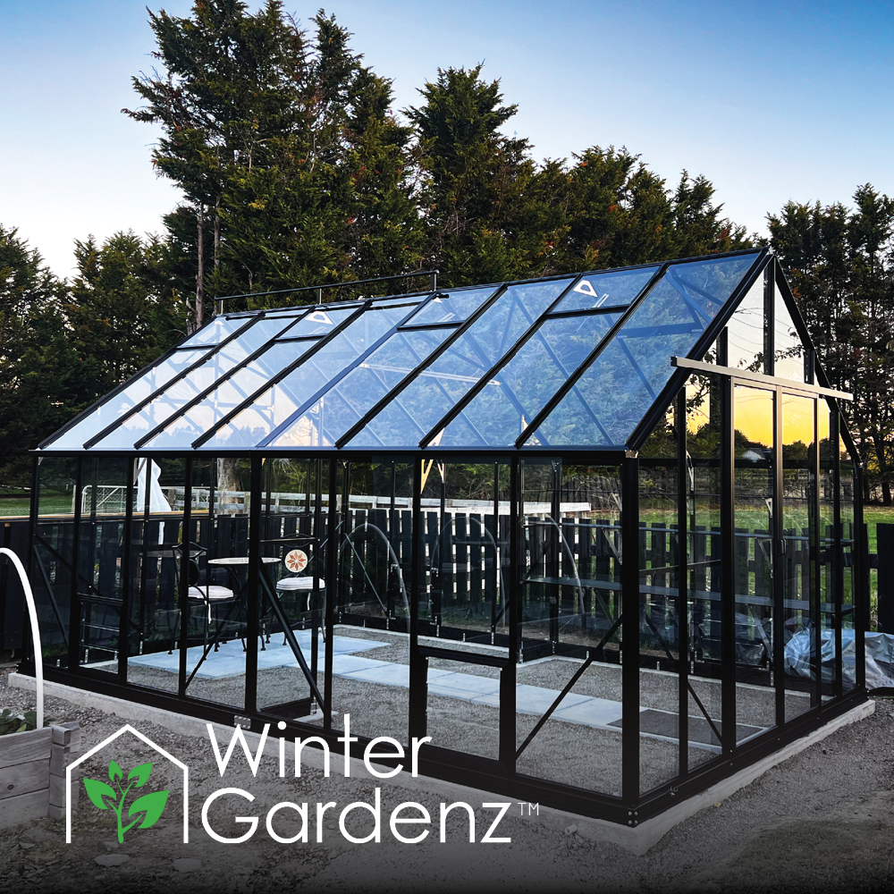10x16ft (3.2x5.1m) Glasshouse 4mm Toughened Glass