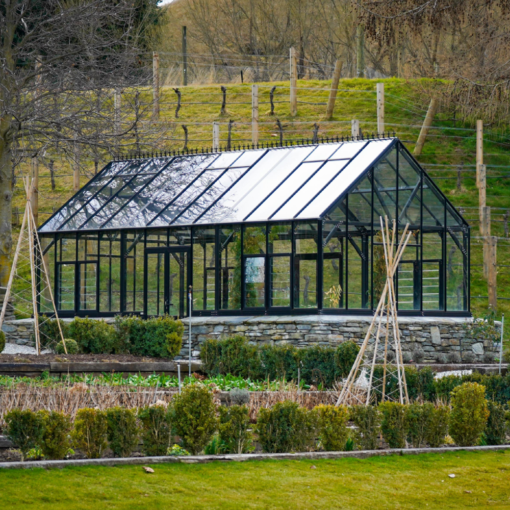 12x24ft (3.8x7.7m) Elite Glasshouse