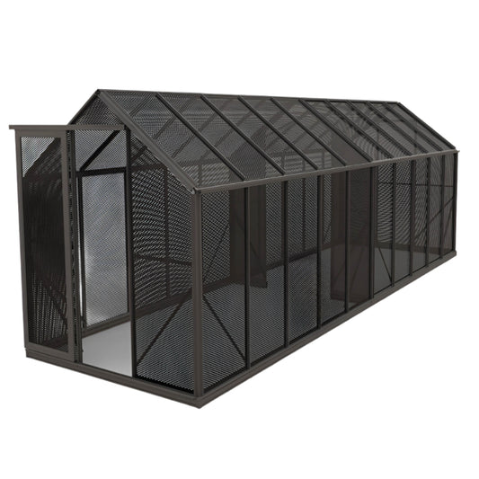 6x20 Shade House Aluminium Shade Mesh