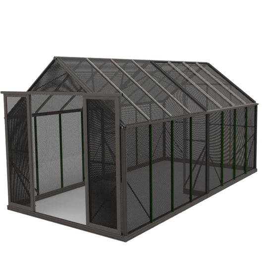 8x16 Shade House Aluminium Shade Mesh