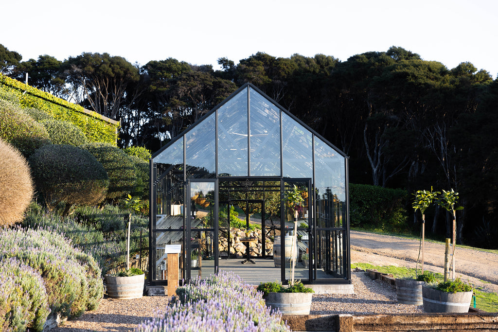 Mudbrick Restaurant & Winery | 12 × 40 ft Glasshouse | Kitest Architectural Series