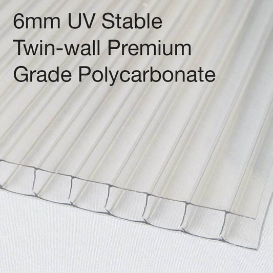10 Sheets of Polycarbonate Please note, QTY selected means how many packs of 10 you are ordering