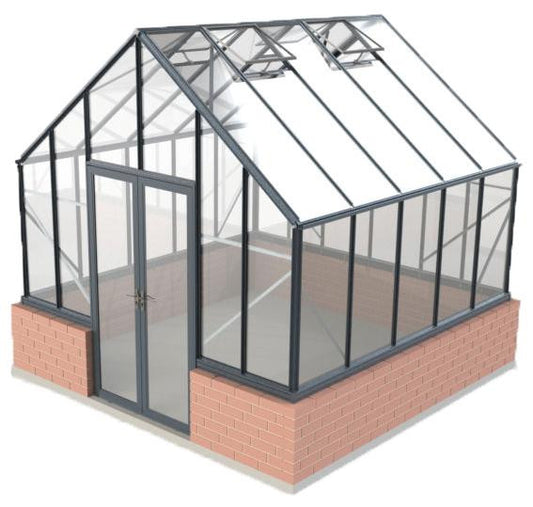 Winter Gardenz 10x10ft (3.2x3.2m) Elite Stonewall Glasshouse