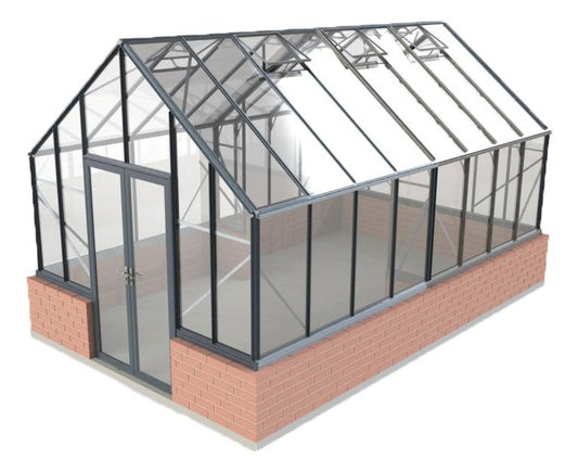 Winter Gardenz 10x16ft (3.2x5.1m) Elite Stonewall Glasshouse