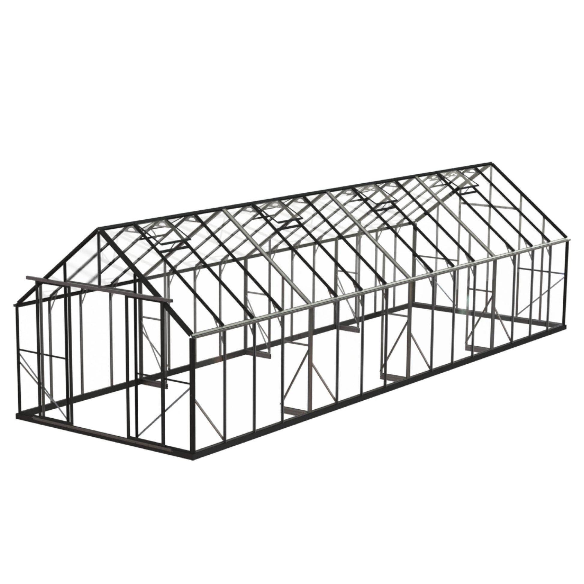Winter Gardenz 10x32ft (3.2x10.2m) Greenhouse 6mm twinwall polycarbonate